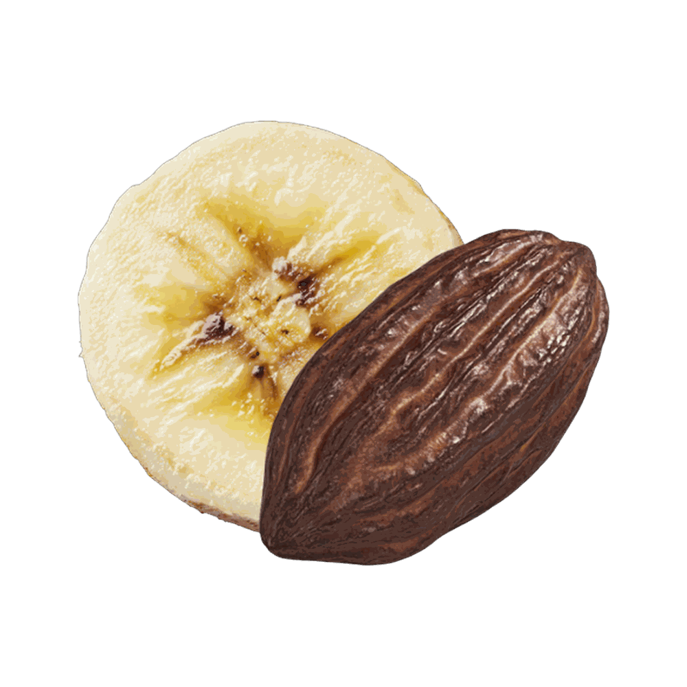 Banane cacao déshydraté